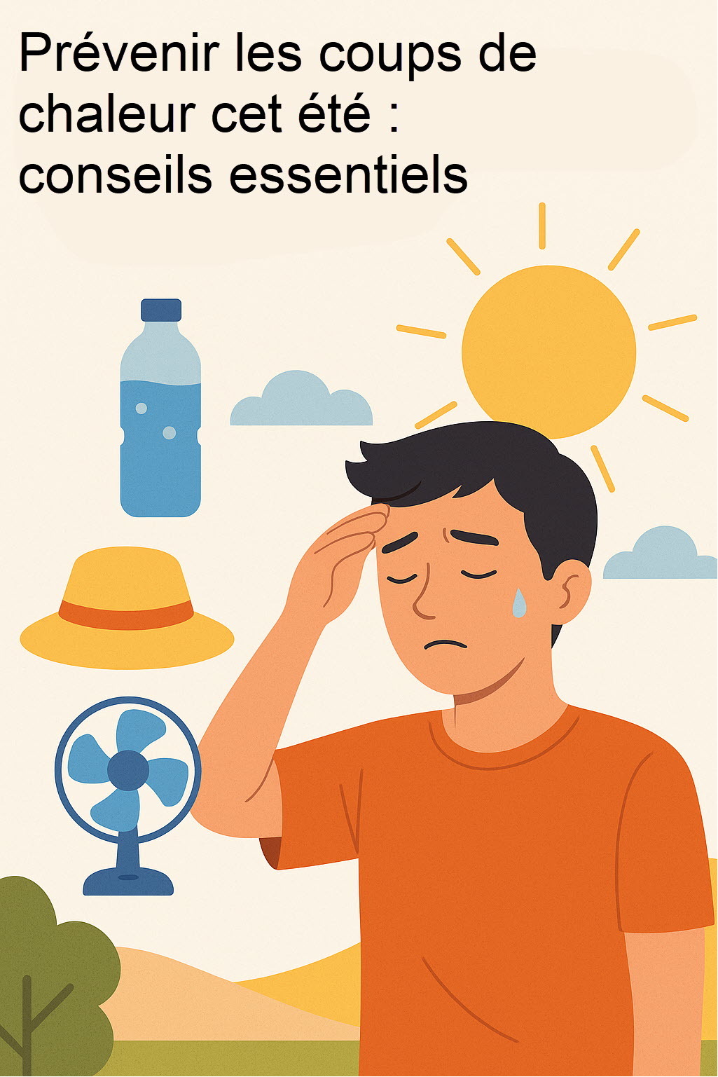 Prévenir les coups de chaleur cet été : conseils essentiels